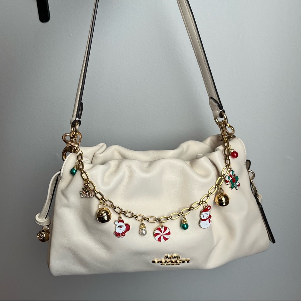 Christmas festive Purse Charm 🎅🏻🎄